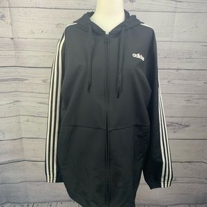 Adidas Men’s Lg Full Zipper with Hood Jacket